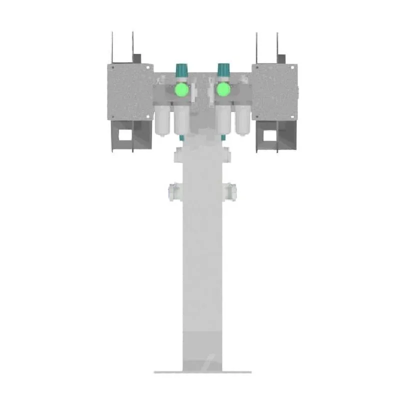 Sokkel met 2 luchthaspels en 3 stopcontacten Sokkel met 2 luchthaspels en 3 stopcontacten - obrazek 4