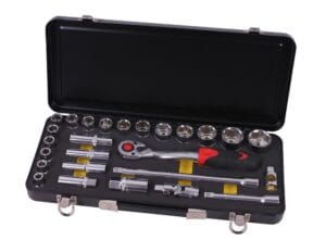 douilles 1/2'', ensemble en mousse, 26 pièces