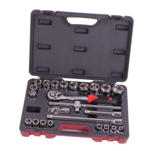 doppendoos, 1/2 inch, 24 delig