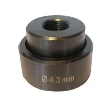 ronde gatenpons, 43mm, papierpons