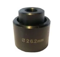 gatenpons, ronde gatenpons, 26mm ponsmachine