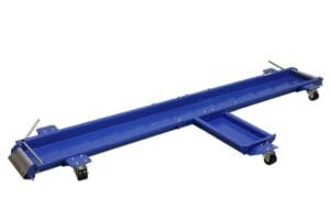 Rangierschiene 500kg, Schwerlast Rangierhilfe, Transportroller 500kg