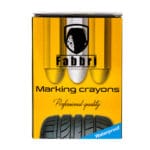 Bandenkrijt 10,5 x 1,5cm 12 stuks