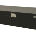 Werkzeugkiste Riffelblech, Large, schwarz beschichtet