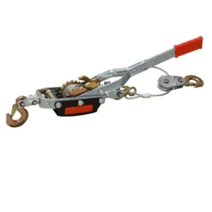 Seilzug mit Ratsche, 4 ton, 3 Haken