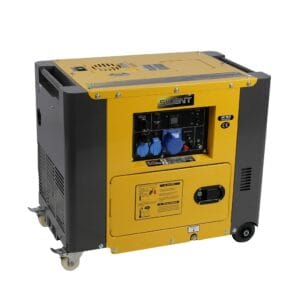 Diesel generator set, silent type generator, 230V 6kVA generator