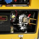 Diesel generator geluid gedempt 230V 5kW
