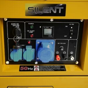 Diesel generator geluid gedempt 230V 5kW - Afbeelding 4