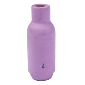 TIG welding torch, ceramic gas nozzle, 4mm