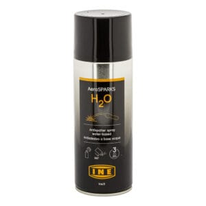 Antispatspray, waterbasis, aerosparks