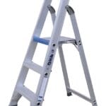 bordestrap, aluminium, 3 treden