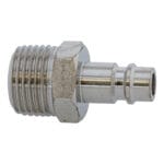 air connector male euroline, 1/2 inch, pneumatic fitting