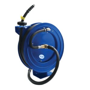 brandstofslanghaspel, rubber brandstofslang, 25mm x 10mtr