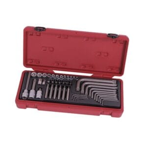 Torx gereedschapset, 52 delig, 1/4 inch 3/8 inch