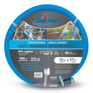Bluseal Rubber water hose 19mm x 50mtr