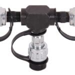 verlengslang T-stuk, koppelstuk verlengslang, slangverbinder T-stuk