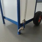 Elektrische accu vloeistoffentrolley (95 liter tank)