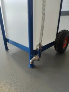 Electric battery fluid trolley (95 liter tank)