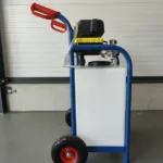 Elektrische accu vloeistoffentrolley (95 liter tank)