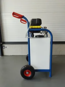 Electric battery fluid trolley (95 liter tank)